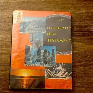 Illustrated New Testament Book
Vintage used 1964